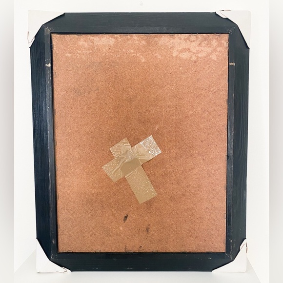 Large 3D Jesus Wall Art – Black & Gold Framed (24.5” x 20”) - Made in Poland - Picture 6 of 6